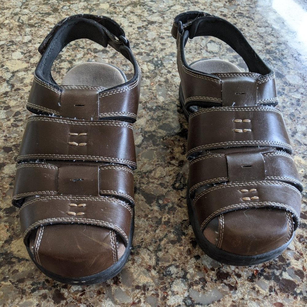 Mens' Brown Thom McAnn Sandals